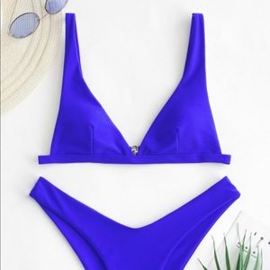 NWT Bright Blue Bikini